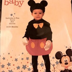 12 to 24 months infant Mickey Mouse Halloween Costume